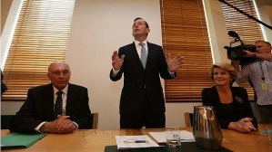 Prime Minister Tony Abbott's pledge to change his leadership style has political comics concerned.