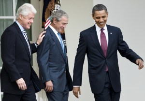 OBama Bush Clinton