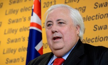 CLIVE PALMER FEDERAL POLITICS PRESSER