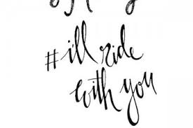 ride with you