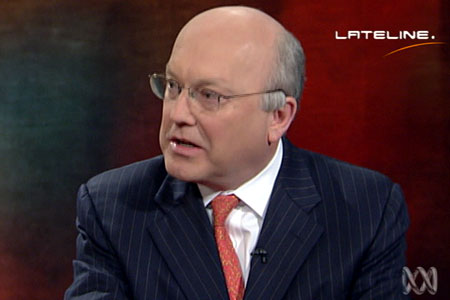 'I hope Senator Brandis doesn't wear a watch because he just got the wrist slapping of a lifetime.'