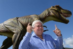 Clive Palmer with Jeff in happier times.