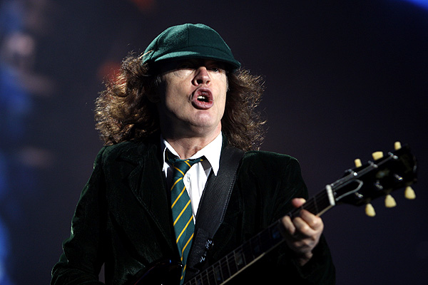Angus Young in action.