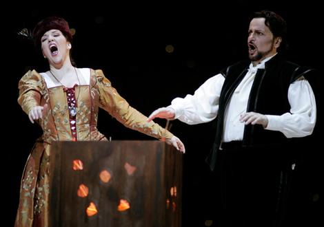 Canadian soprano Adrianne Pieczonka and US tenor Franco Farina.